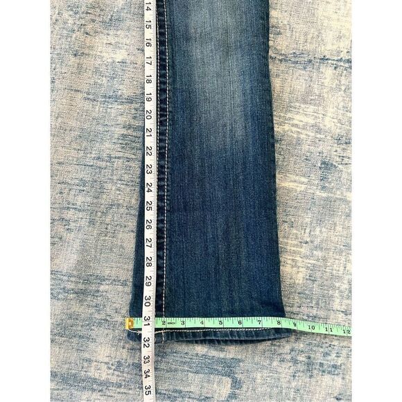 Miss Me Rhinestone Studded Embellished Boot Cut Jeans Size 27" - Picture 6 of 6